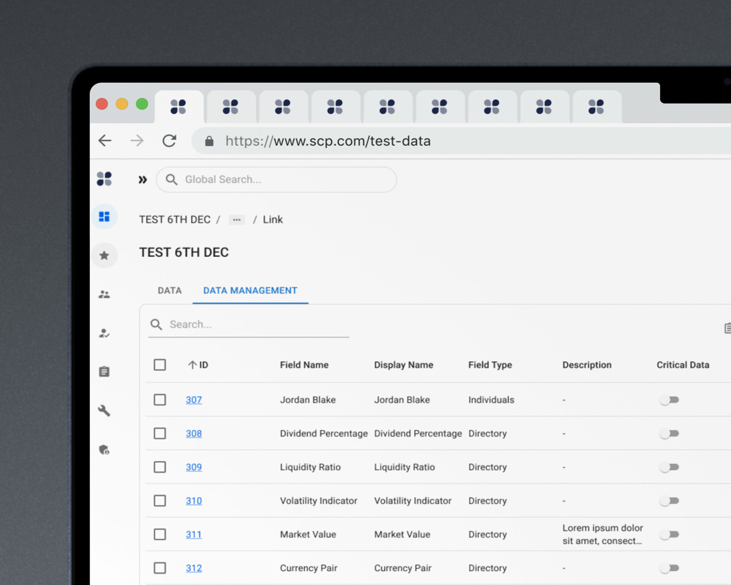 Alternative considered: the same work spread across identical browser tabs